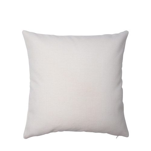 Zestaw 4 lnianych poszewek 40 x 40 cm do nadruku