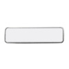 Identyfikator metalowy prostokątny z prostymi narożnikami 71 x 21 Sublimacja Termotransfer