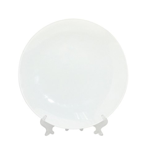 Talerz Szklany 20 cm z Podstawką Sublimacja Termotransfer