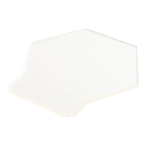 Akrylowa ramka z brokatem do sublimacji - sześciokąt