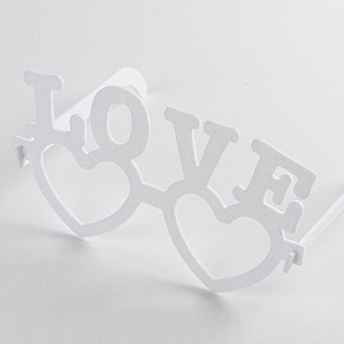 Okulary z filcu do sublimacji - love