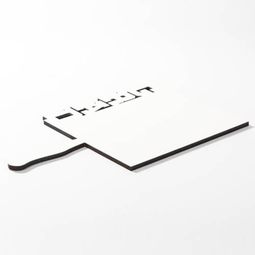 Ramka na zdjęcie z MDF-u do sublimacji - GRAD - 17,7 x 27,2 cm / 5 mm