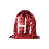 Worek na plecy 36 x 45 cm z dwukolorowymi cekinami do sublimacji - czerwony