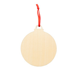 Dwustronna zawieszka ze sklejki do sublimacji - bombka