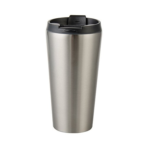 Tumbler termiczny 450 ml do sublimacji - srebrny