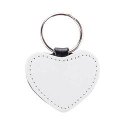 Brelok skórzany do sublimacji - serce