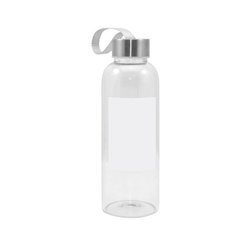 Butelka szklana 420 ml z prostokątną ramką Sublimacja Termotransfer