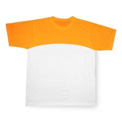 Koszulka Pomarańczowa Sport Cotton-Touch Sublimacja Termotransfer
