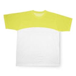 Koszulka Żółta Sport Cotton-Touch Sublimacja Termotransfer 