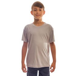 Młodzieżowa koszulka Solar z krótkim rękawem do sublimacji - Athletic Grey