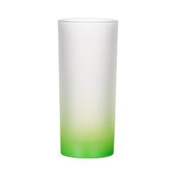 Szklanka 200 ml szroniona do sublimacji - zielony gradient