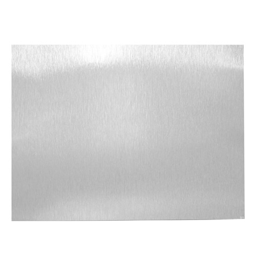 Blacha aluminiowa srebrna mat szczotkowana 20 x 30 cm do sublimacji