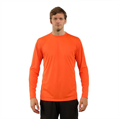 Koszulka Solar z długim rękawem - Safety Orange
