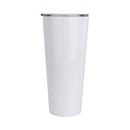 Kubek - tumbler 1000 ml ze stali nierdzewnej do sublimacji - biały