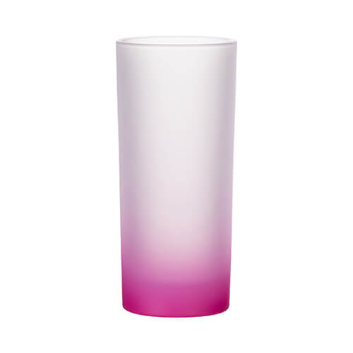Szklanka 200 ml szroniona do sublimacji - fioletowy gradient